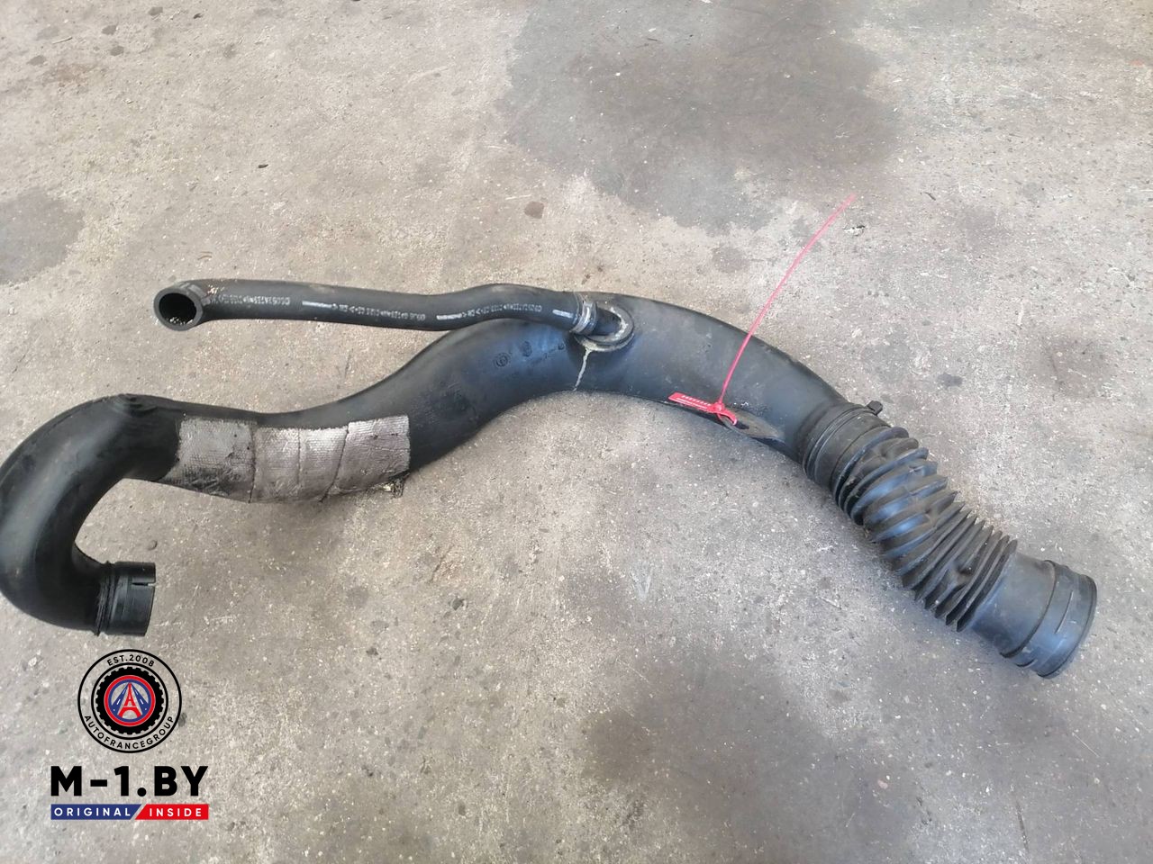 патрубок интеркулера Peugeot 607 1 поколение (2000 - 2004), 9635436580