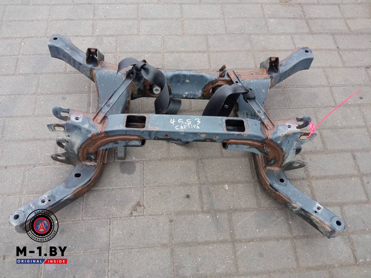 балка подвески задняя Chevrolet Captiva 1 поколение (2006 - 2011)