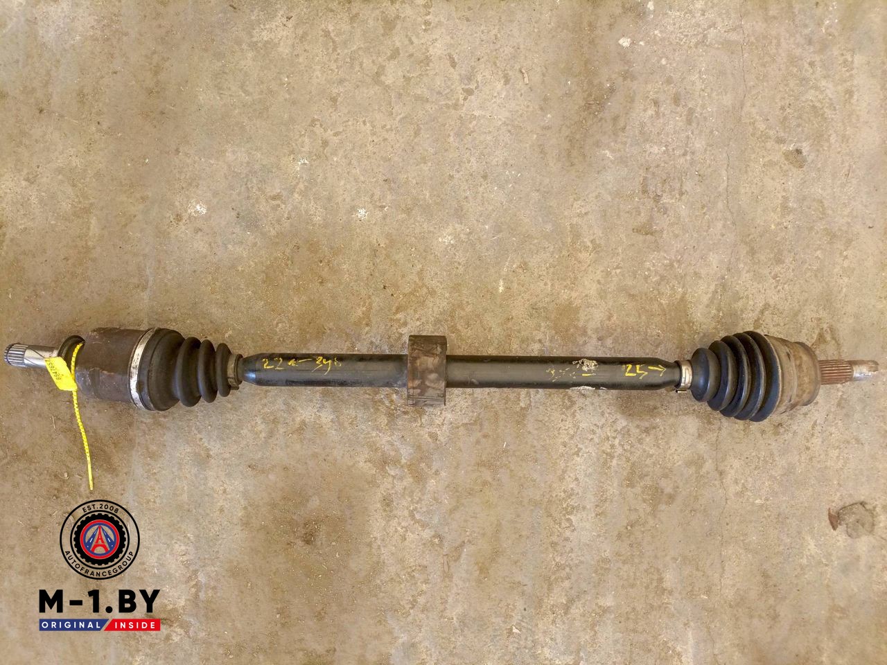 полуось передняя правая (приводной вал, ШРУС) Opel Corsa D (2006 - 2010), 1.3 л., дизель