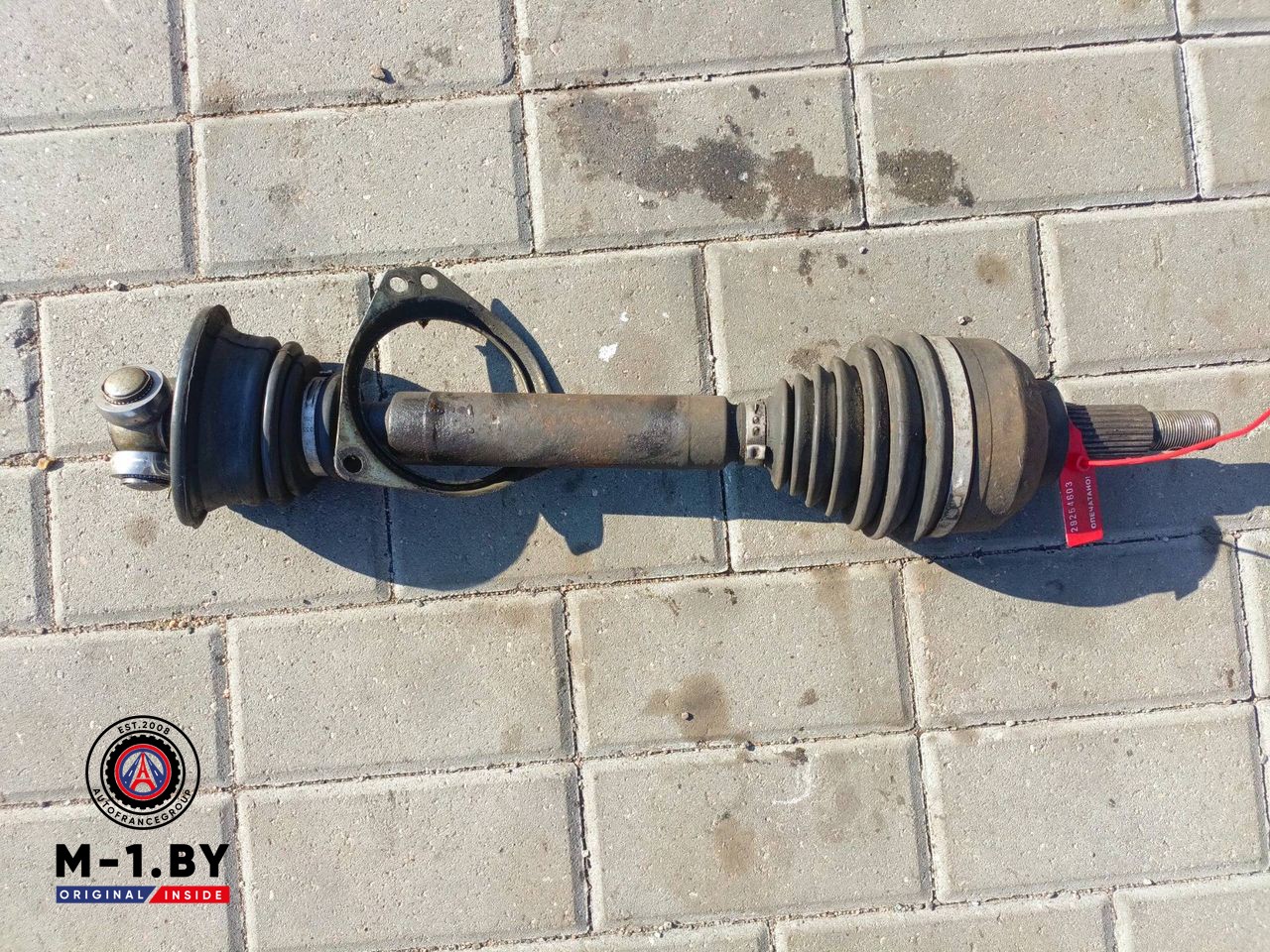 полуось передняя левая (приводной вал, ШРУС) Renault Laguna 2 поколение (2001 - 2005), 1.9 л., дизель