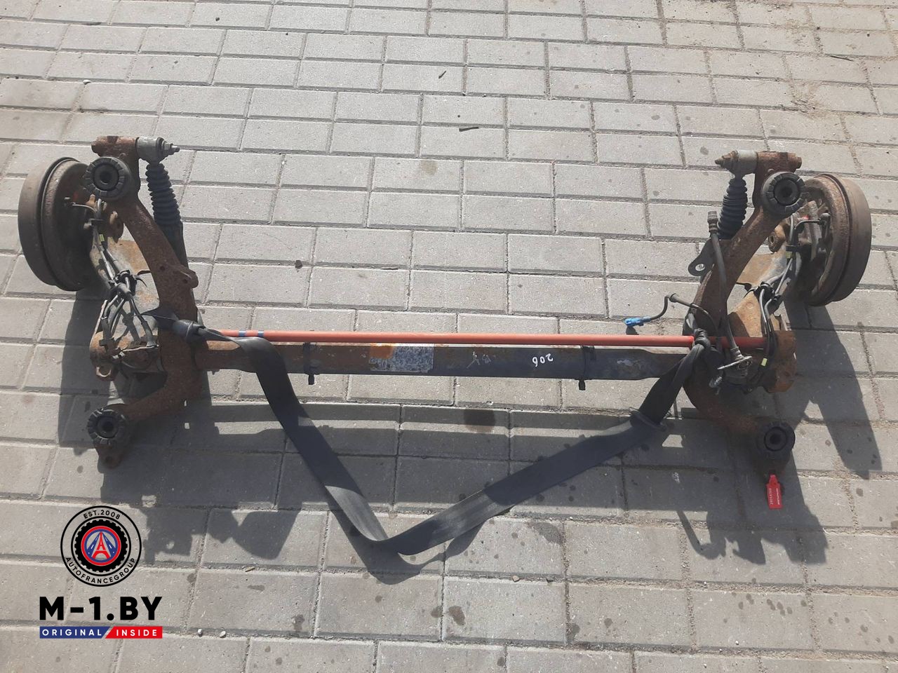 балка подвески задняя Peugeot 206 1 поколение [рестайлинг] (2002 - 2009)