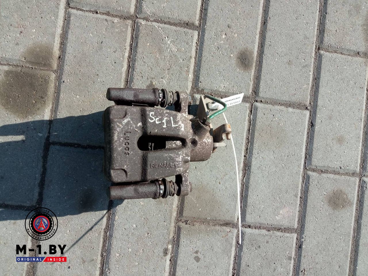суппорт задний левый Renault Scenic 1 поколение (1996 - 1999)
