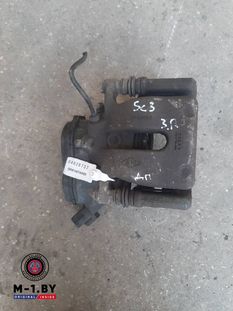 суппорт задний правый Renault Scenic 3 поколение (2009 - 2012)