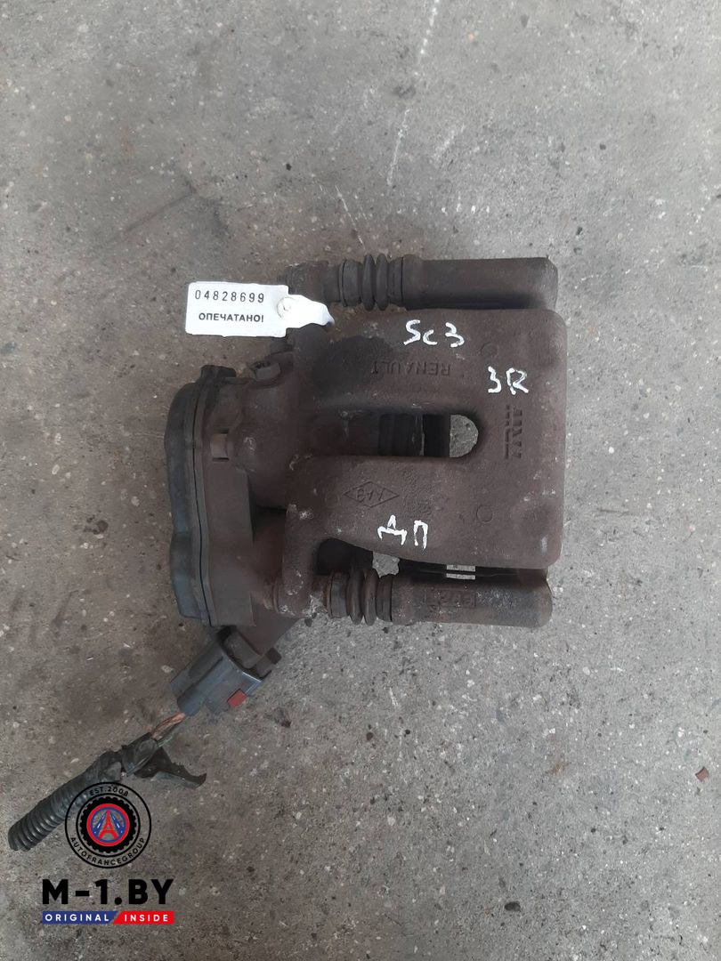 суппорт задний правый Renault Scenic 3 поколение (2009 - 2012)