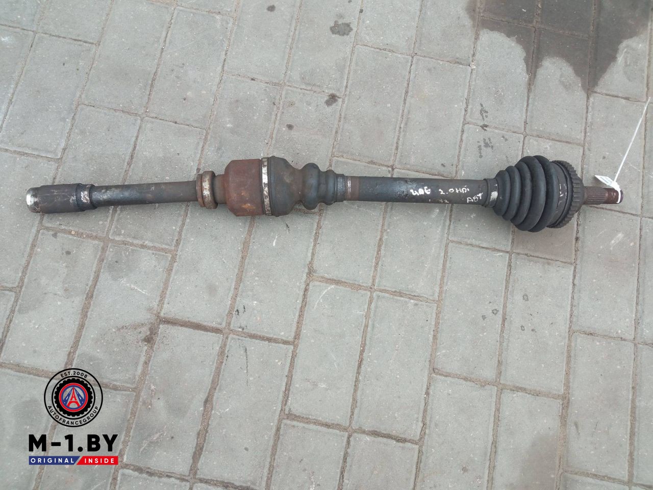 полуось передняя правая (приводной вал, ШРУС) Peugeot 406 1 поколение [рестайлинг] (1999 - 2004), дизель, АКПП