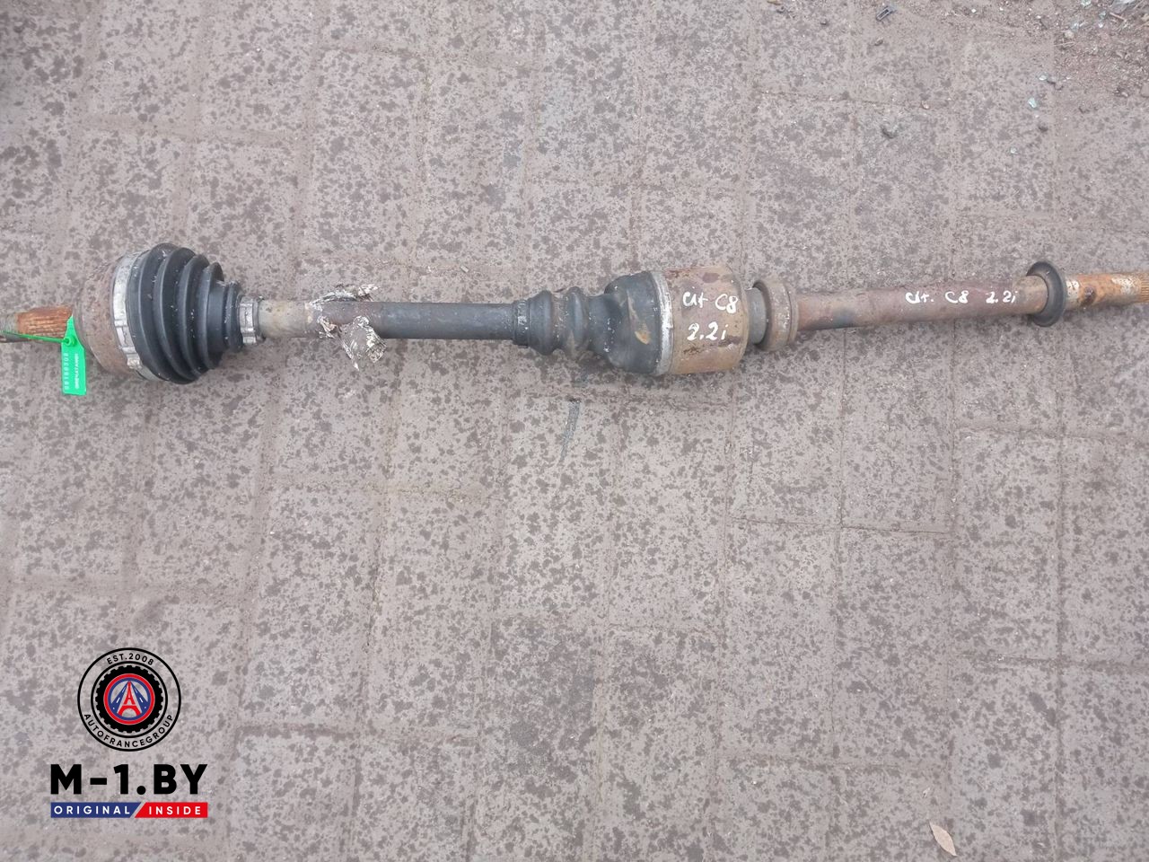 полуось передняя правая (приводной вал, ШРУС) Citroen C8 1 поколение (2002 - 2008), 2.2 л.