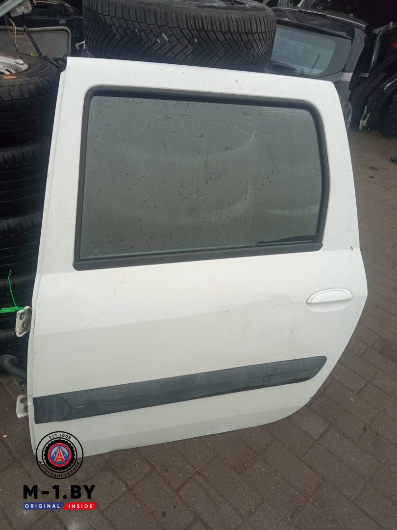дверь задняя левая Renault Logan 1 поколение [рестайлинг] 2010