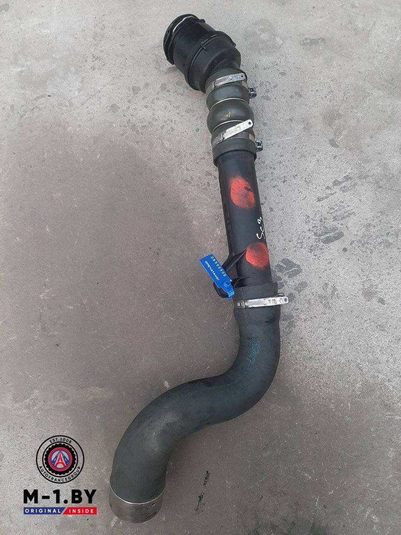 патрубок интеркулера Renault Scenic 3 поколение [рестайлинг] 2013, 1.5 л., дизель, 144604607R, 1085613S01
