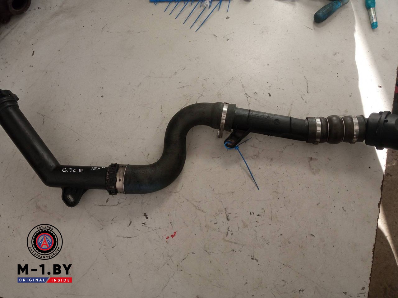 патрубок интеркулера Renault Grand Scenic 2 поколение (2003 - 2006), K9K636, 144609794R