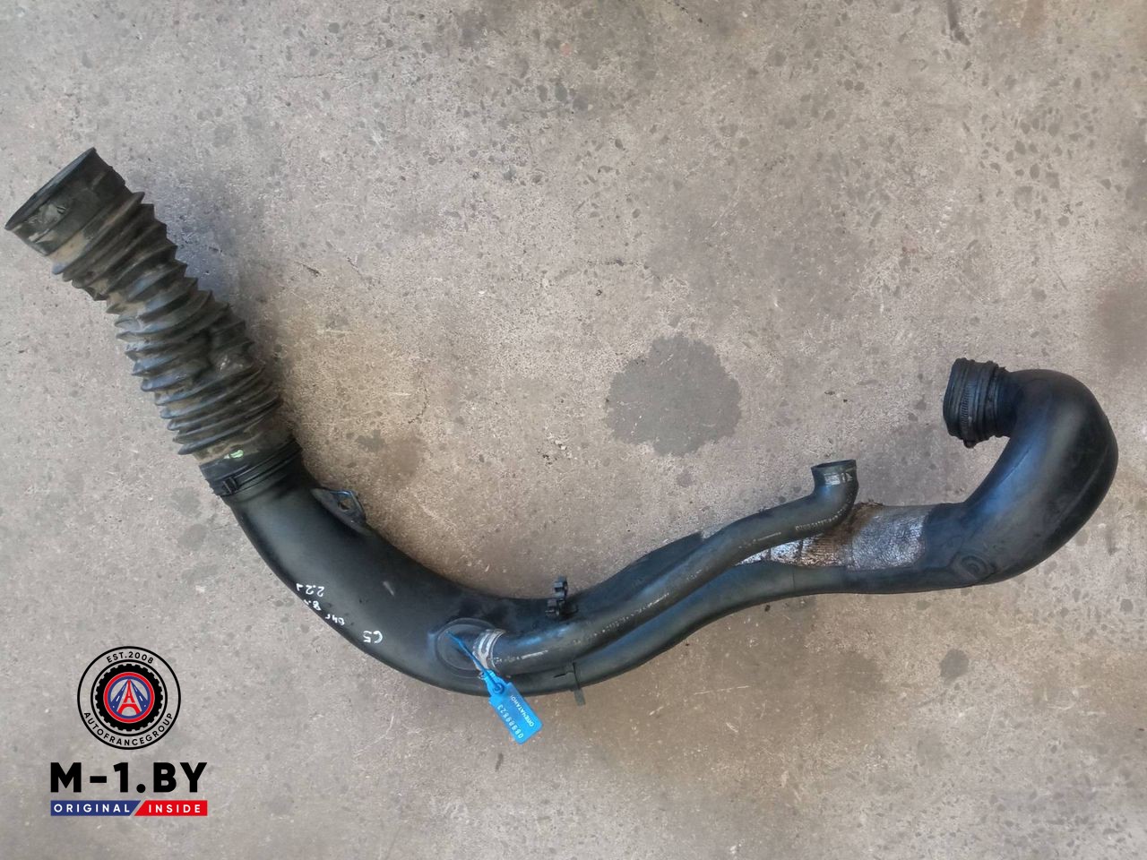 патрубок интеркулера Citroen C5 1 поколение (2000 - 2004), 2.2 л., дизель, 9628792080