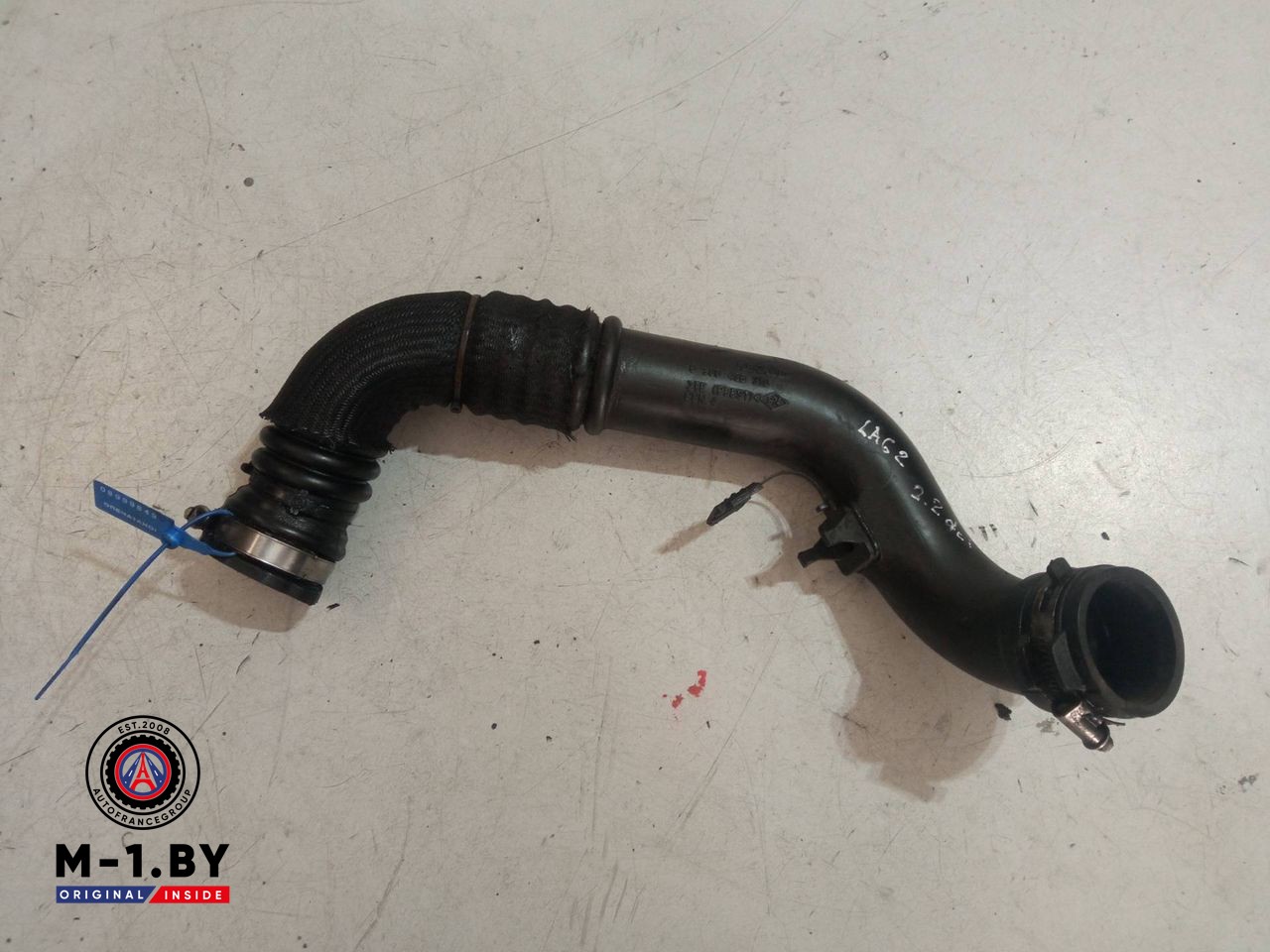 патрубок интеркулера Renault Laguna 2 поколение (2001 - 2005), 2.2 л., дизель, 8200496310