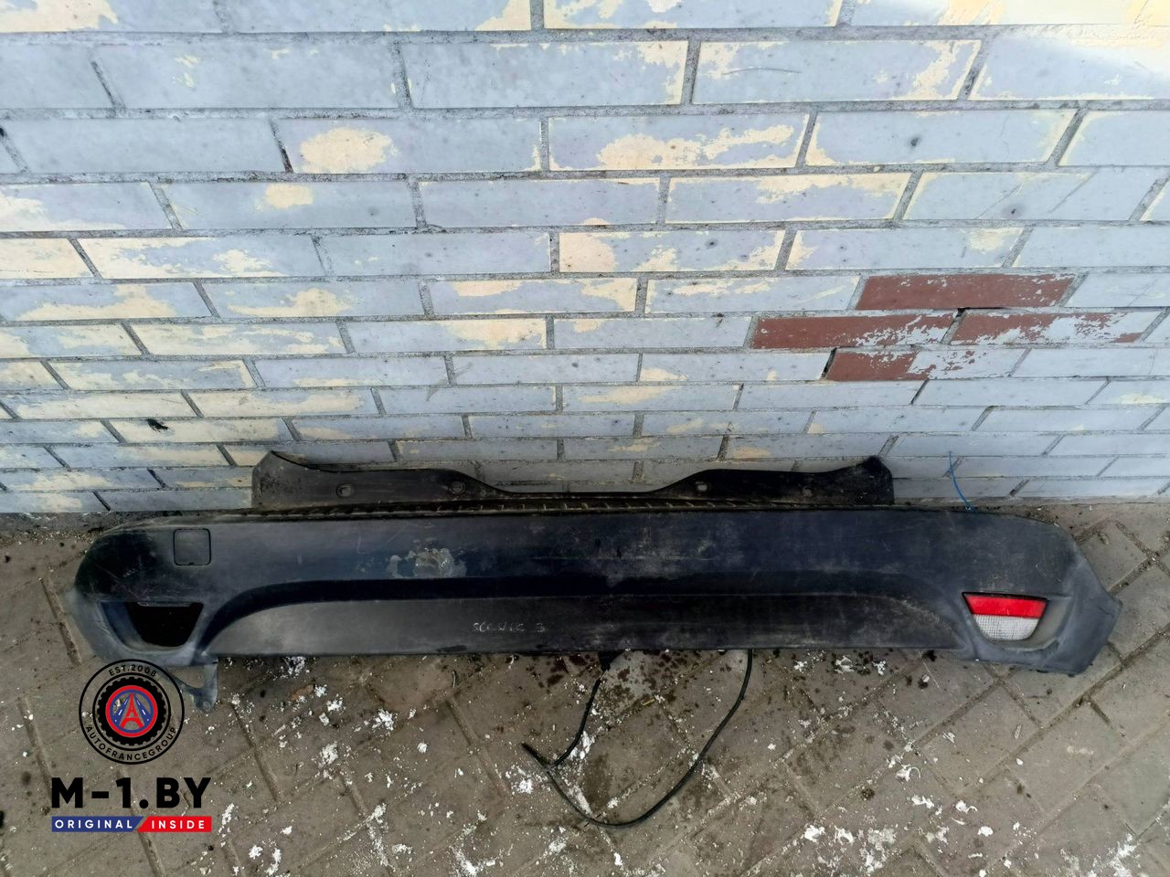 бампер задний Renault Scenic 3 поколение (2009 - 2012)