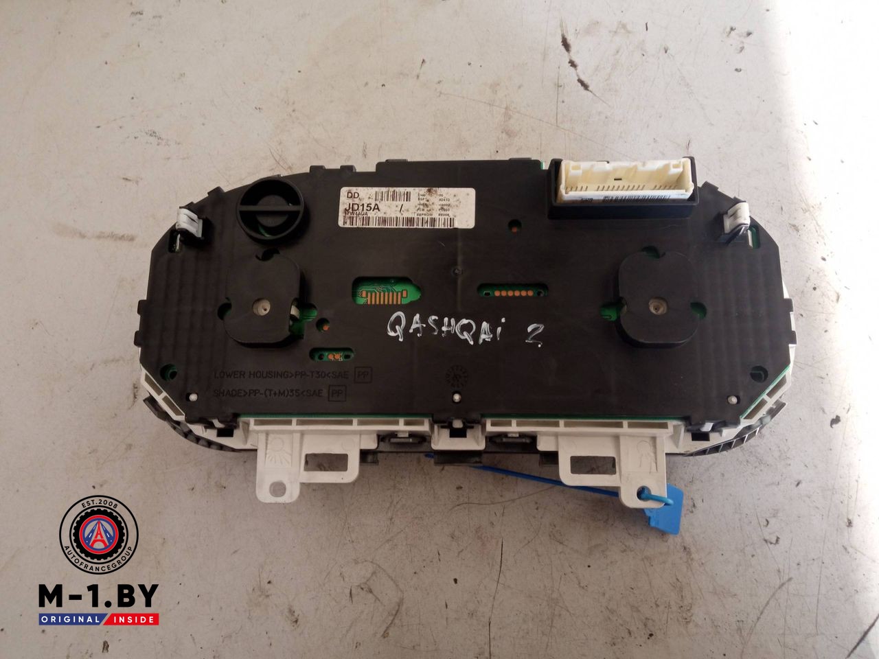 щиток приборов (приборная панель) Nissan Qashqai 1 поколение 2008, JD15A