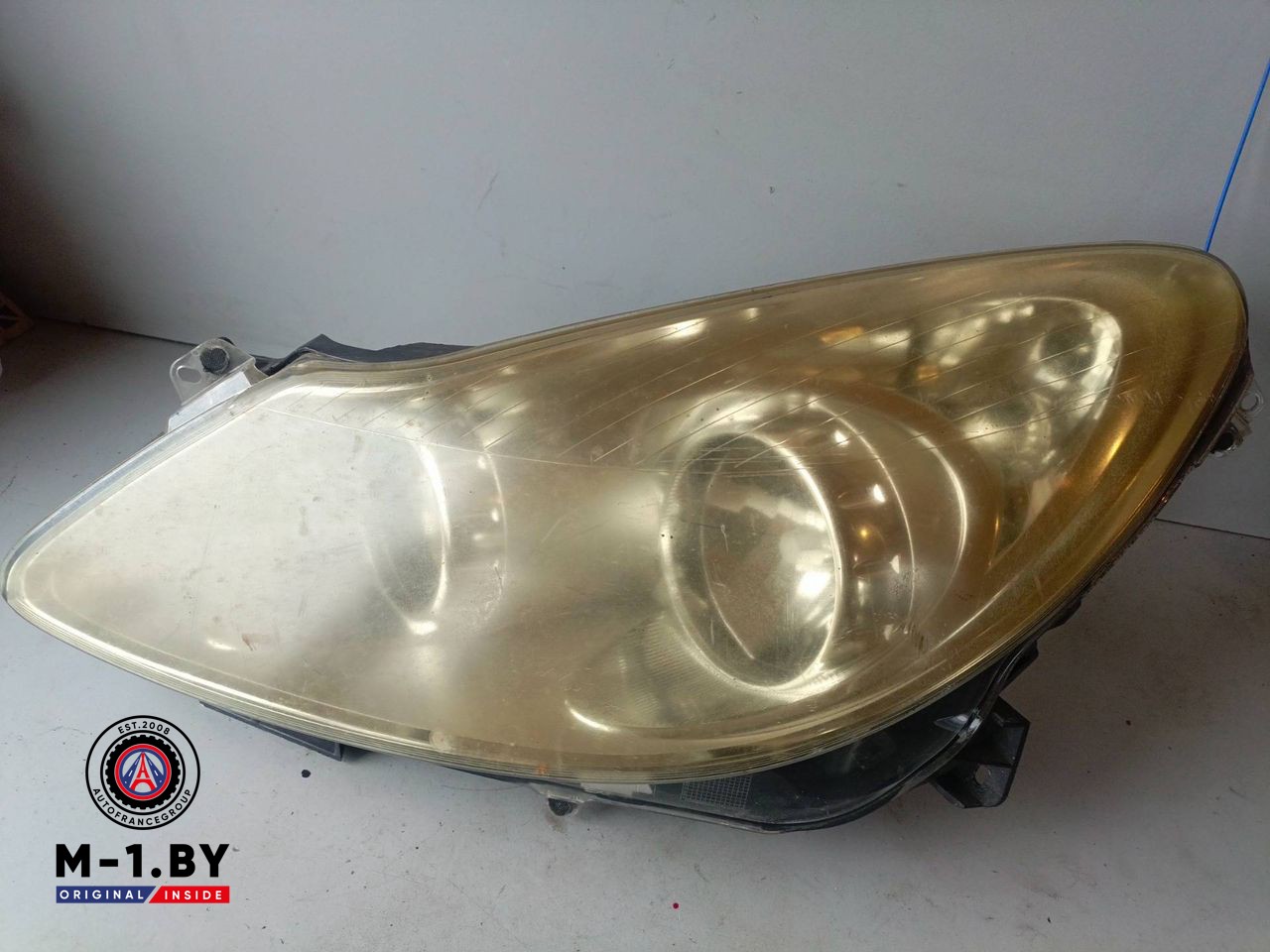 фара левая Opel Corsa D (2006 - 2010), 89313290, 13186381