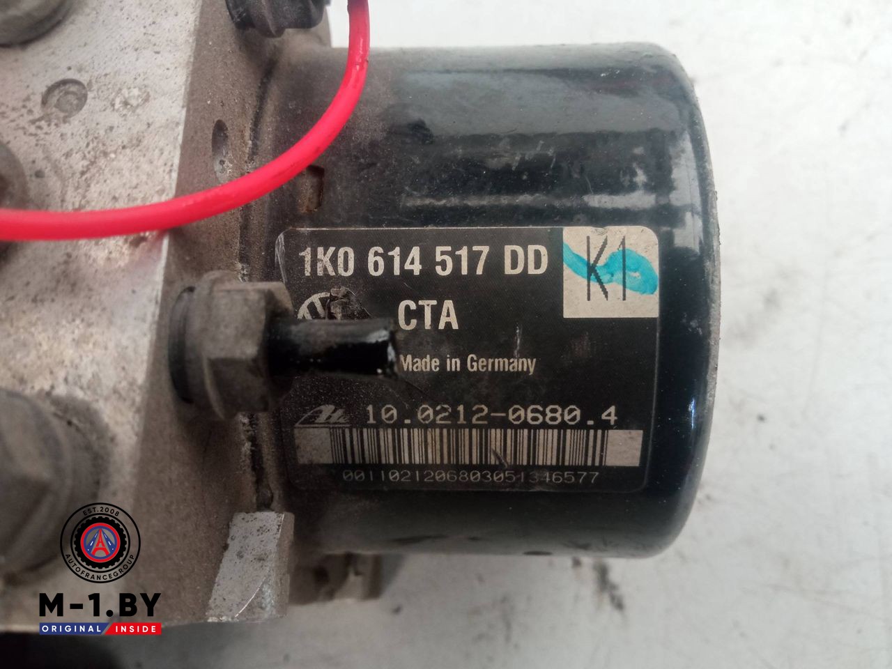 блок ABS Volkswagen Caddy 3 поколение (2004 - 2010), 1KO0907379BH