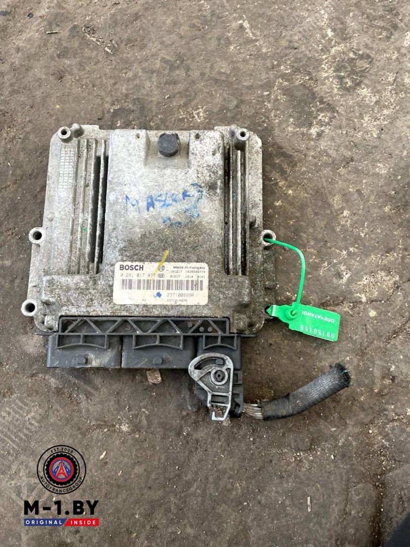 блок управления двигателем Renault Master 3 поколение (2010 - 2014), 2.3 л., дизель, 0281017977, 237100899R