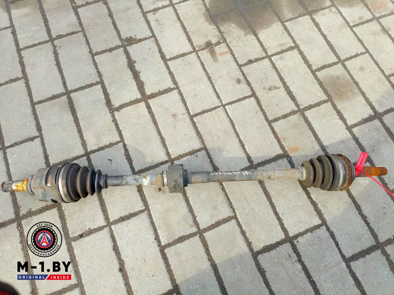 полуось передняя правая (приводной вал, ШРУС) Toyota Corolla 7 поколение (E100) (1991 - 2000), 1.3 л., бензин
