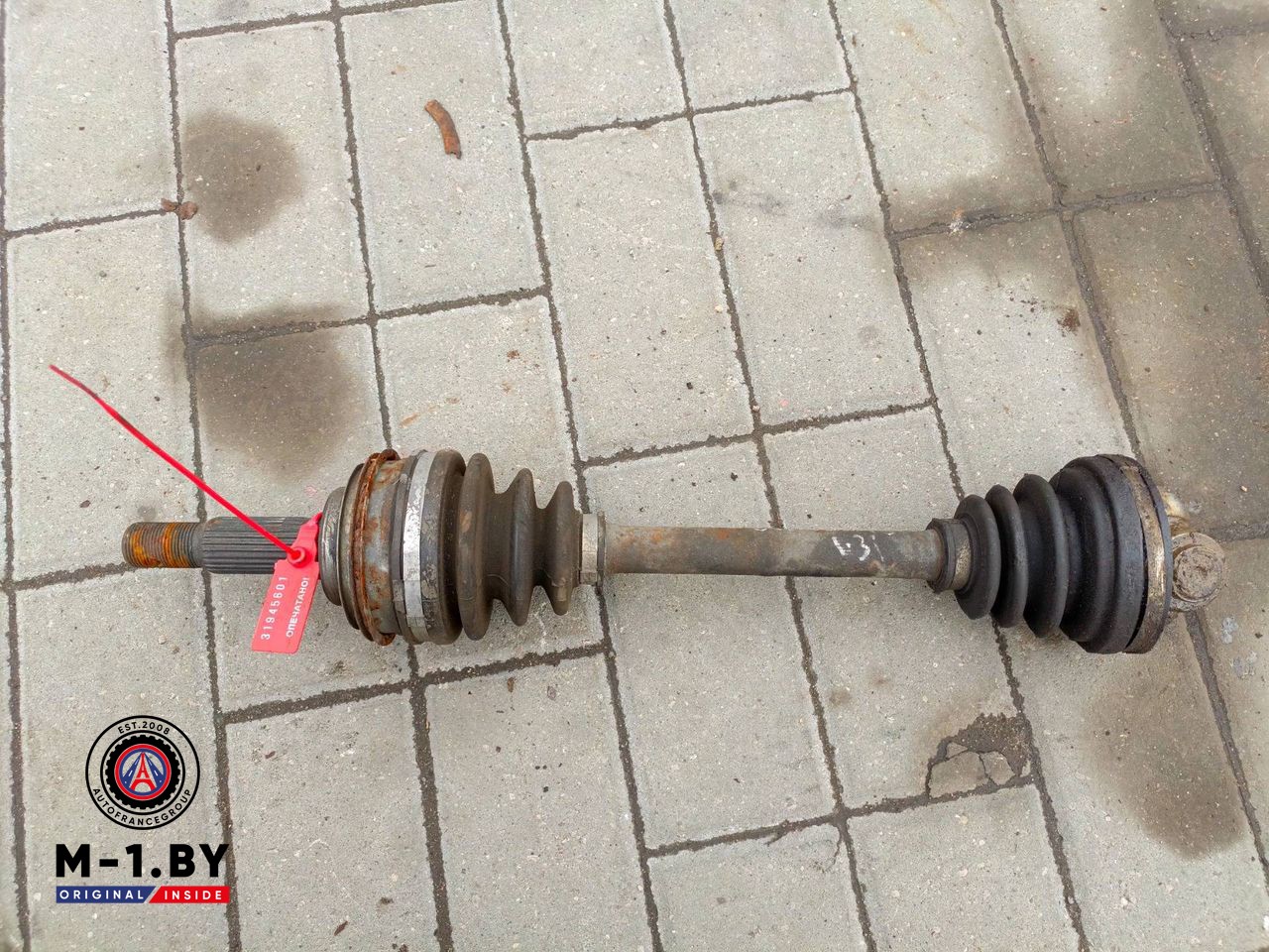 полуось передняя левая (приводной вал, ШРУС) Toyota Corolla 7 поколение (E100) (1991 - 2000), 1.3 л., бензин