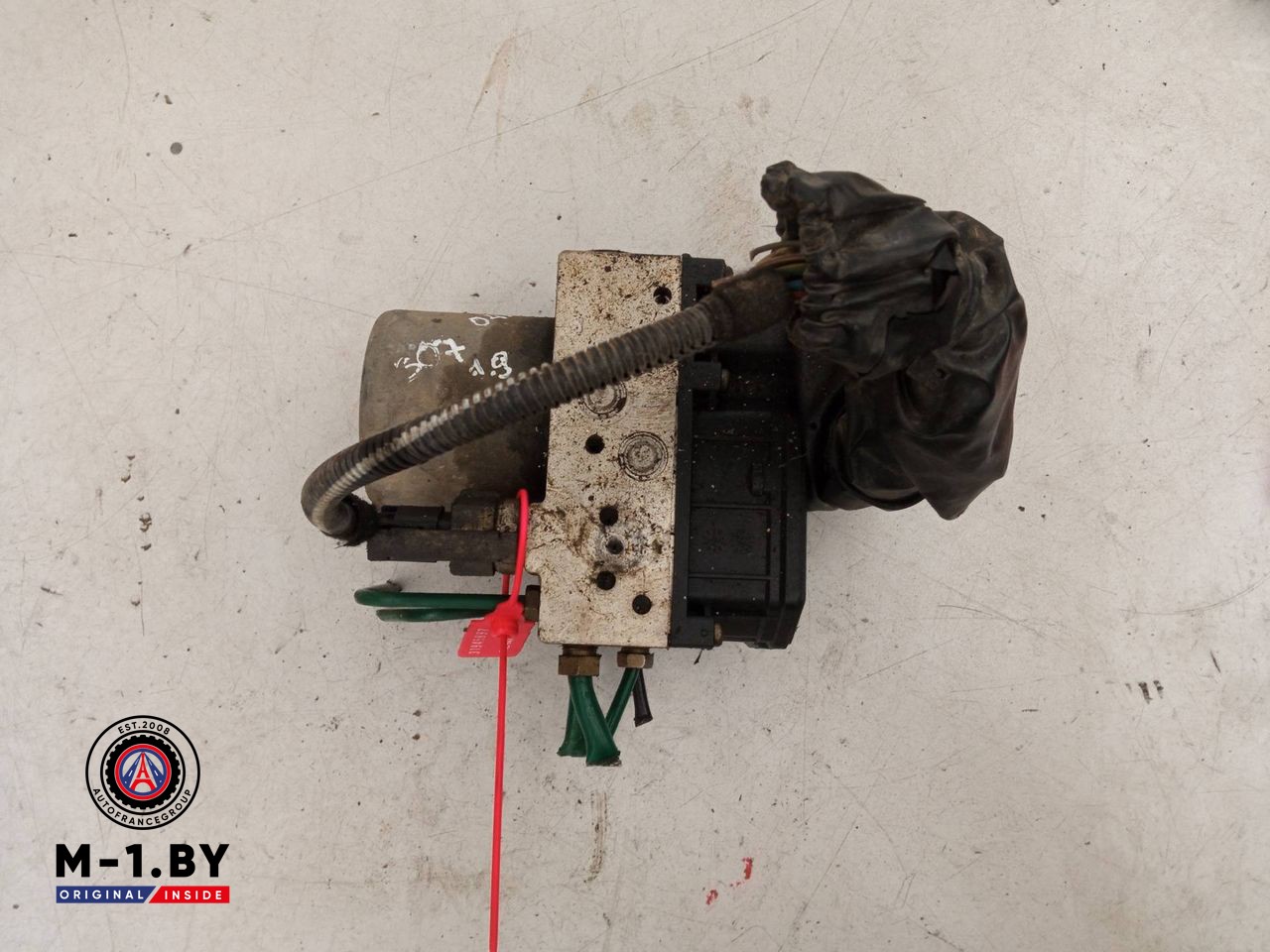 блок ABS Peugeot 307 1 поколение (2001 - 2005), 1.9 л., дизель, 9645324080, 0265225163