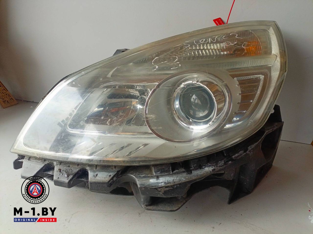фара левая Renault Scenic 2 поколение [рестайлинг] (2006 - 2010)