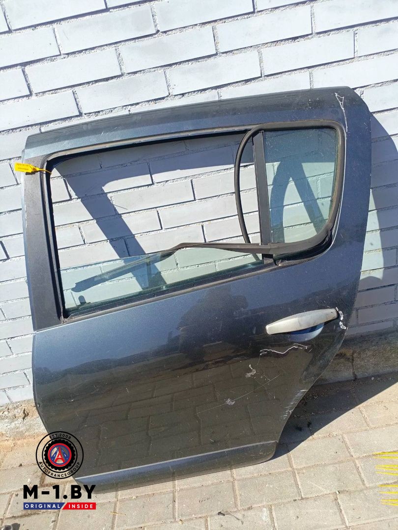 дверь задняя левая Renault Sandero 1 поколение (2009 - 2014)