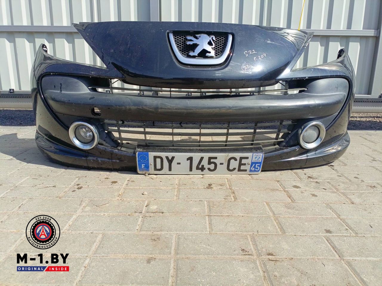 бампер передний Peugeot 207 1 поколение (2006 - 2009)