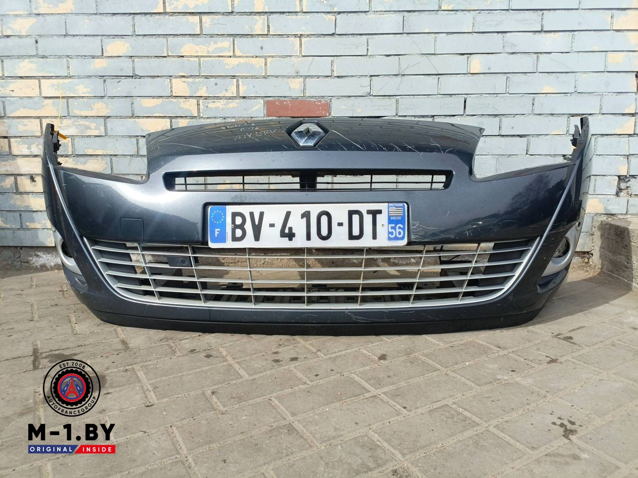 бампер передний Renault Scenic 3 поколение (2009 - 2012)