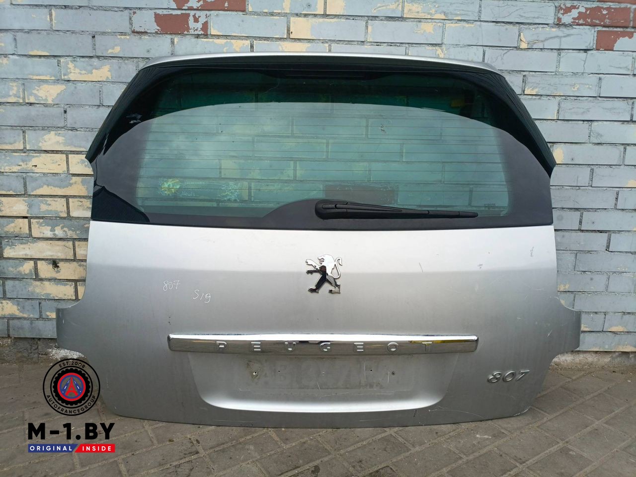 крышка багажника (дверь 3-5) Peugeot 807 1 поколение [рестайлинг] (2008 - 2014)