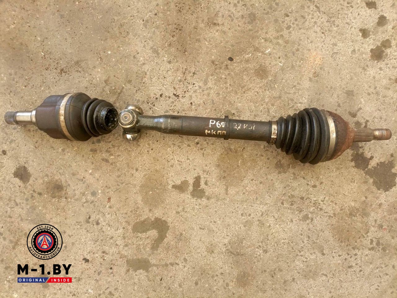 полуось передняя левая (приводной вал, ШРУС) Peugeot 607 1 поколение (2000 - 2004), 2.2 л., дизель