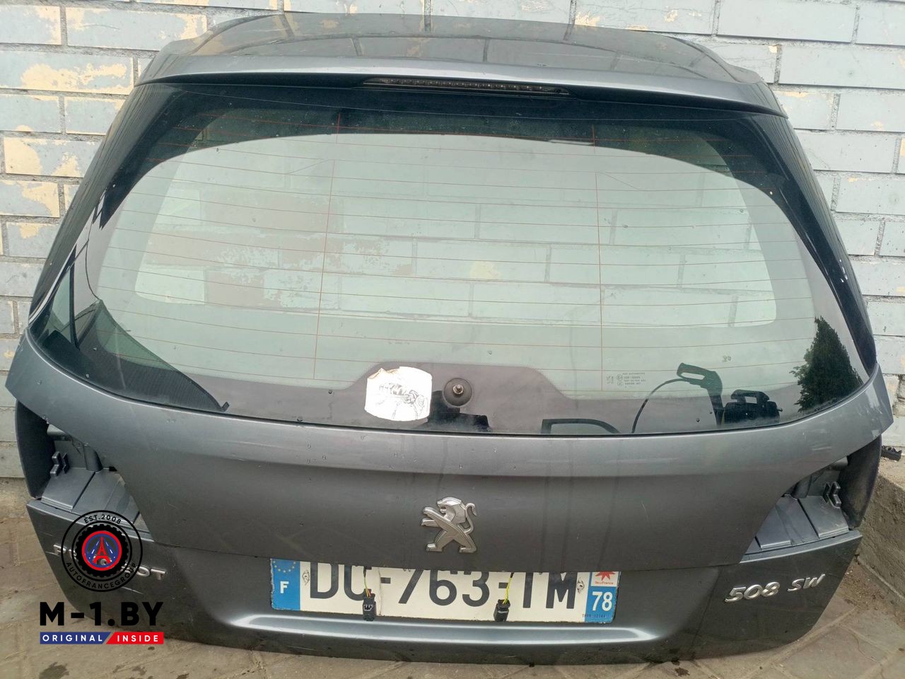 крышка багажника (дверь 3-5) Peugeot 508 1 поколение (2010 - 2014)