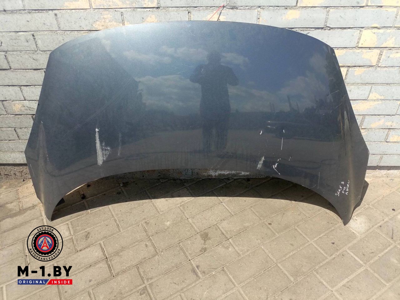 капот Renault Scenic 3 поколение (2009 - 2012)