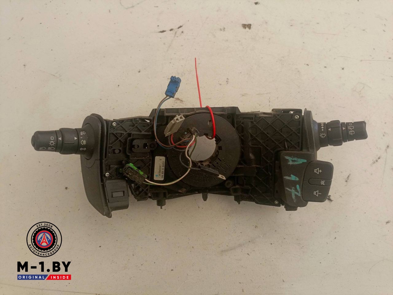 переключатель подрулевой (стрекоза) Renault Scenic 2 поколение (2003 - 2006), 8200127727