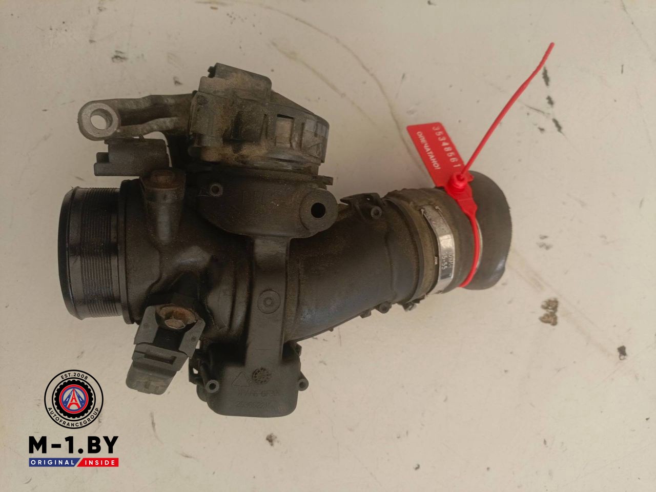 заслонка дроссельная Peugeot 307 1 поколение (2001 - 2005), 1.6 л., дизель, 9660030480, 25365220