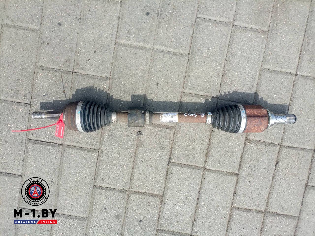 полуось передняя левая (приводной вал, ШРУС) Renault Clio 5 поколение [рестайлинг] (2023 - 2026), 1.0 л., бензин, 391014807R