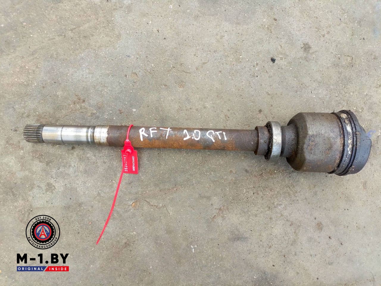 полуось передняя правая (приводной вал, ШРУС) Peugeot 306 1 поколение [рестайлинг] (1997 - 2002), 2.0 л., бензин, RFY