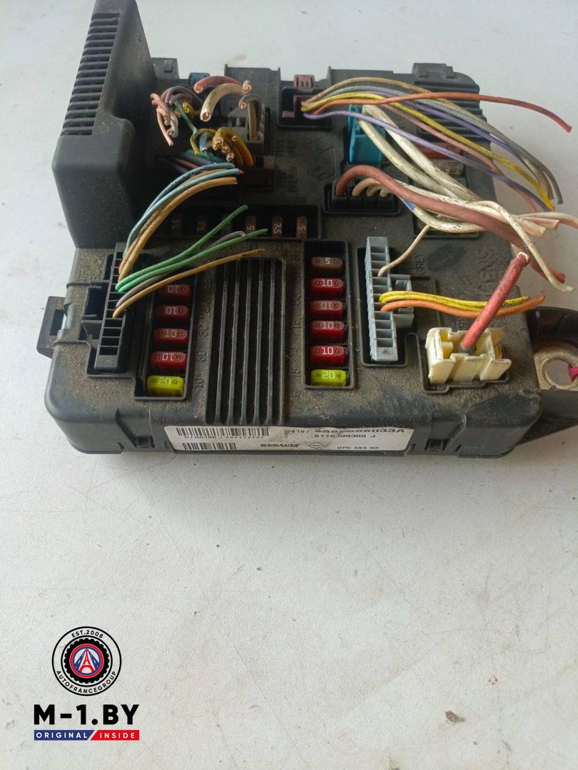 блок предохранителей Renault Scenic 2 поколение (2003 - 2006), 8200306033A