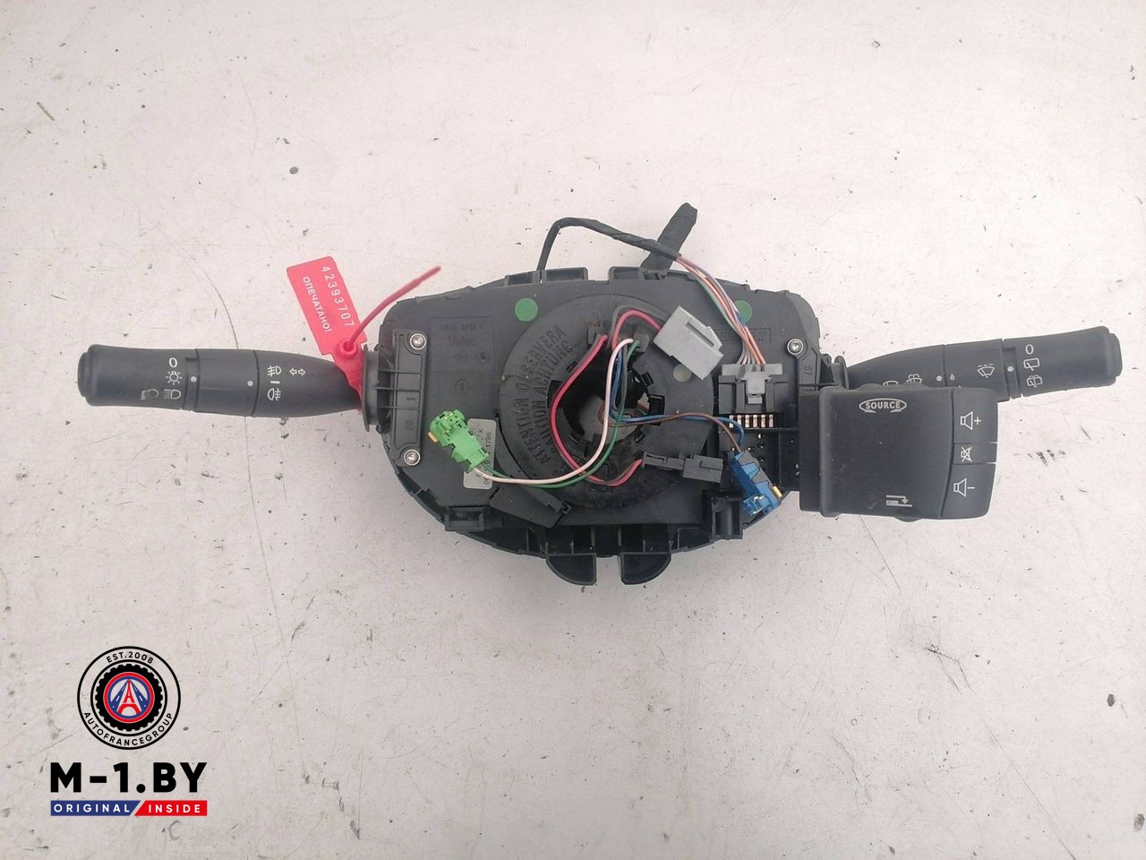 переключатель подрулевой (стрекоза) Renault Megane 2 поколение (2002 - 2006), 8200213761, 820021376110G6