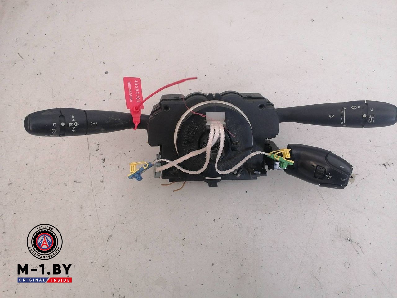 переключатель подрулевой (стрекоза) Peugeot 206 1 поколение [рестайлинг] (2002 - 2009), 96533569XT