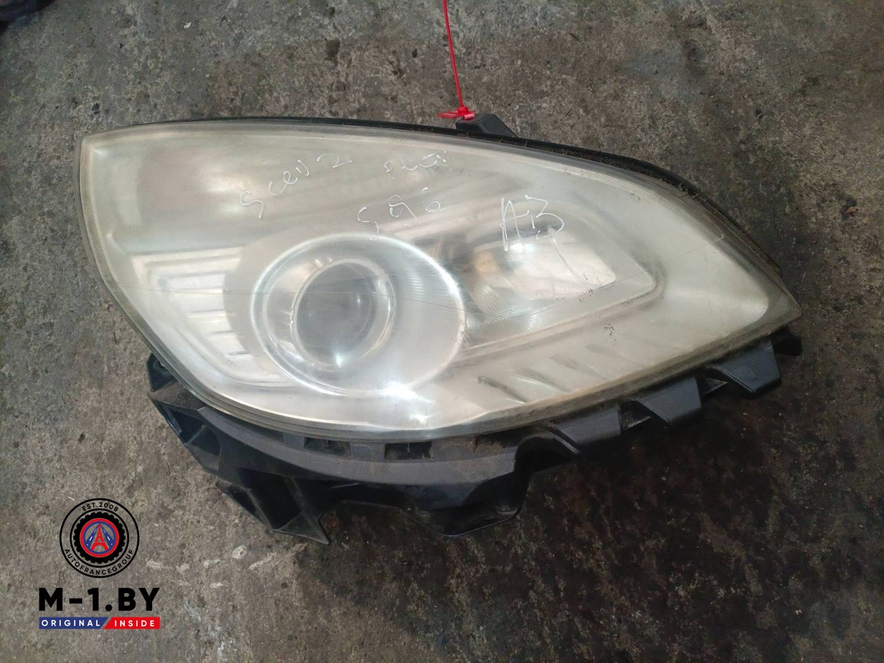 фара правая Renault Scenic 2 поколение [рестайлинг] (2006 - 2010)