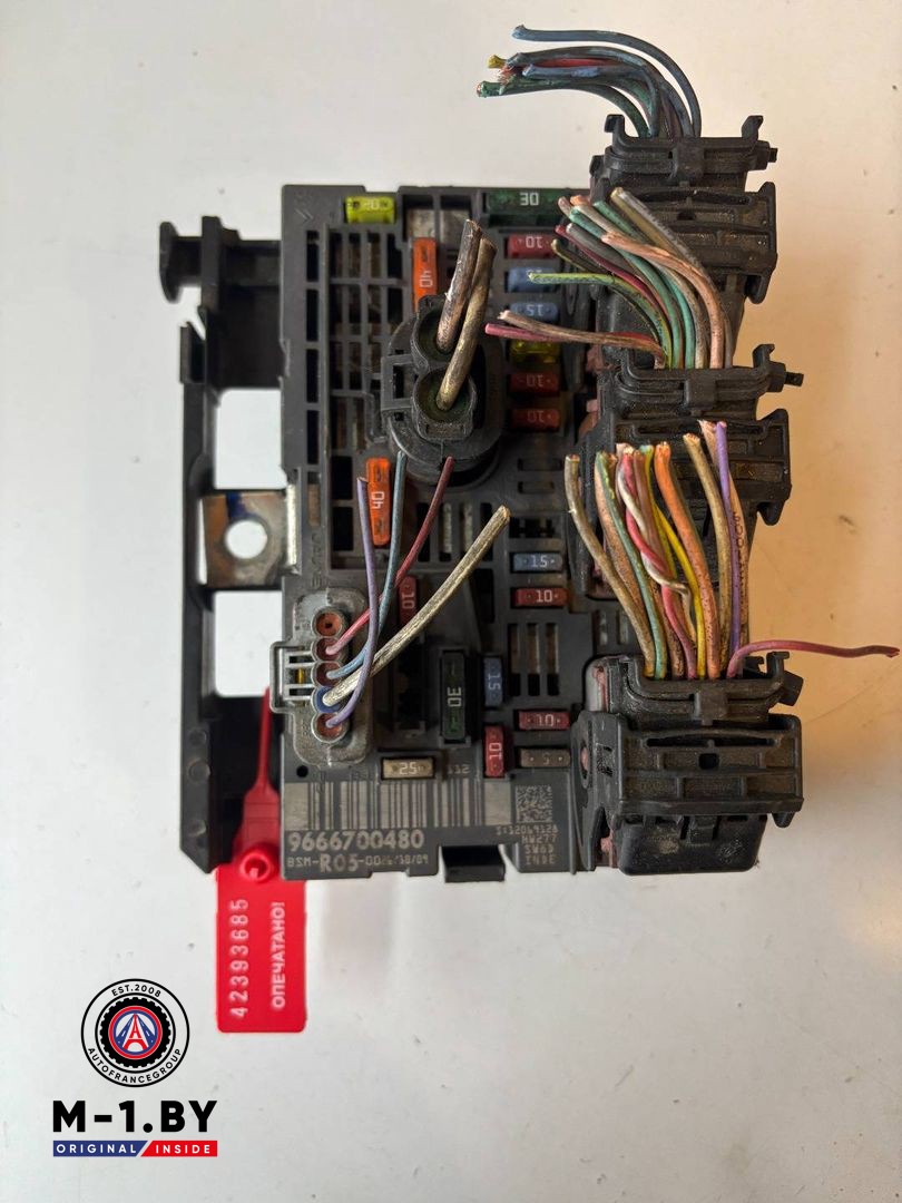 блок предохранителей Citroen C5 2 поколение (2008 - 2017), BSMR05, 9666700480