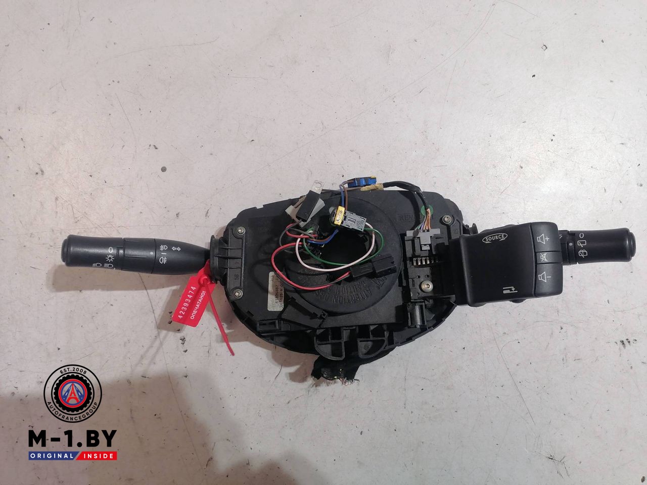 переключатель подрулевой (стрекоза) Renault Megane 2 поколение (2002 - 2006), 8200213761, 820021376102E6