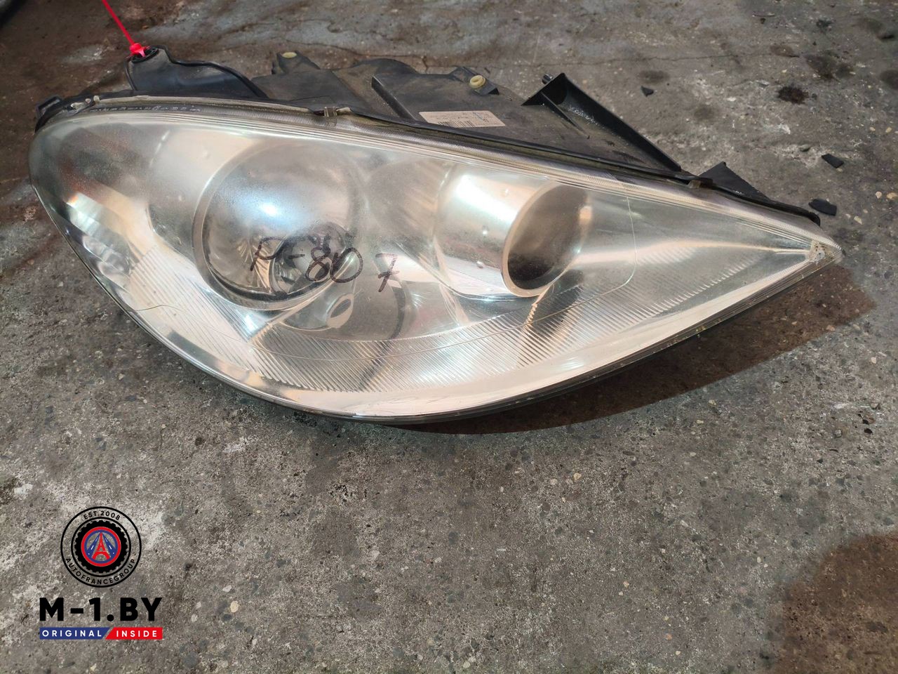 фара правая Peugeot 807 1 поколение (2002 - 2008), 1494307080