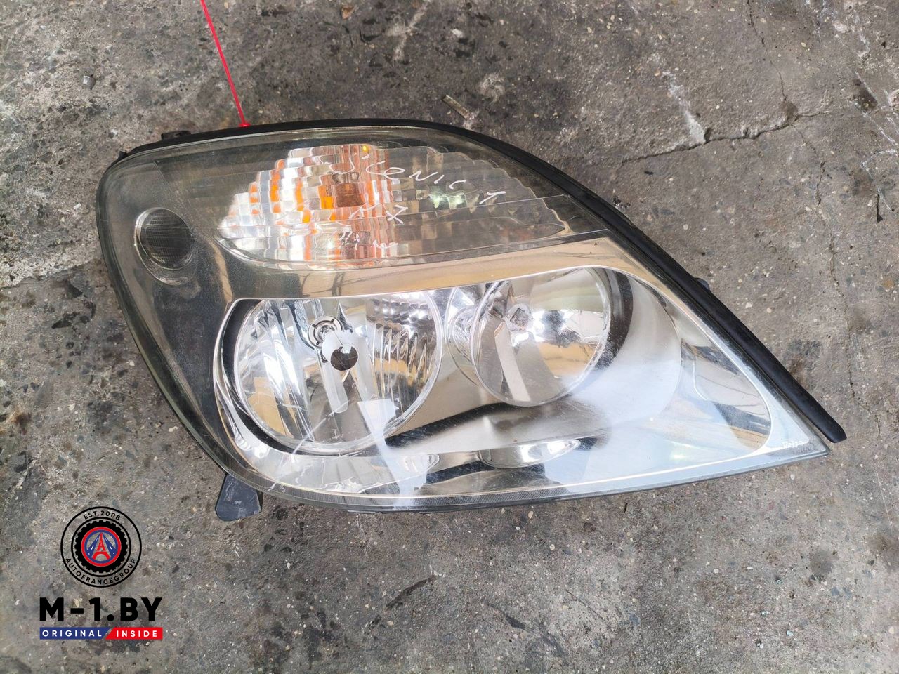 фара правая Renault Scenic 1 поколение [рестайлинг] (1999 - 2003), 7700432097