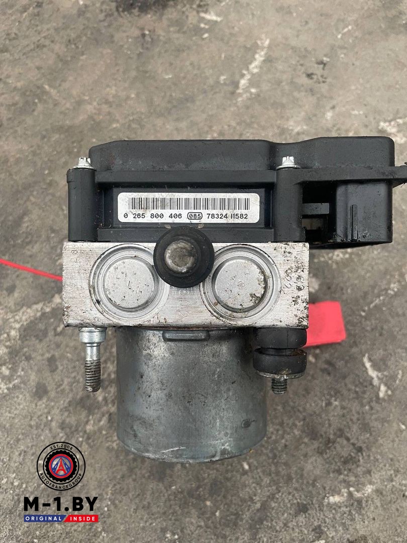 блок ABS Citroen C4 1 поколение (2004 - 2008), 1.6 л., бензин, 0265231508, 9661886780