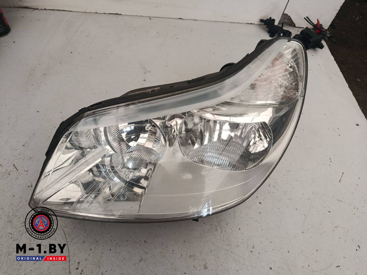 фара левая Citroen C5 1 поколение [рестайлинг] 2005, 9650055980