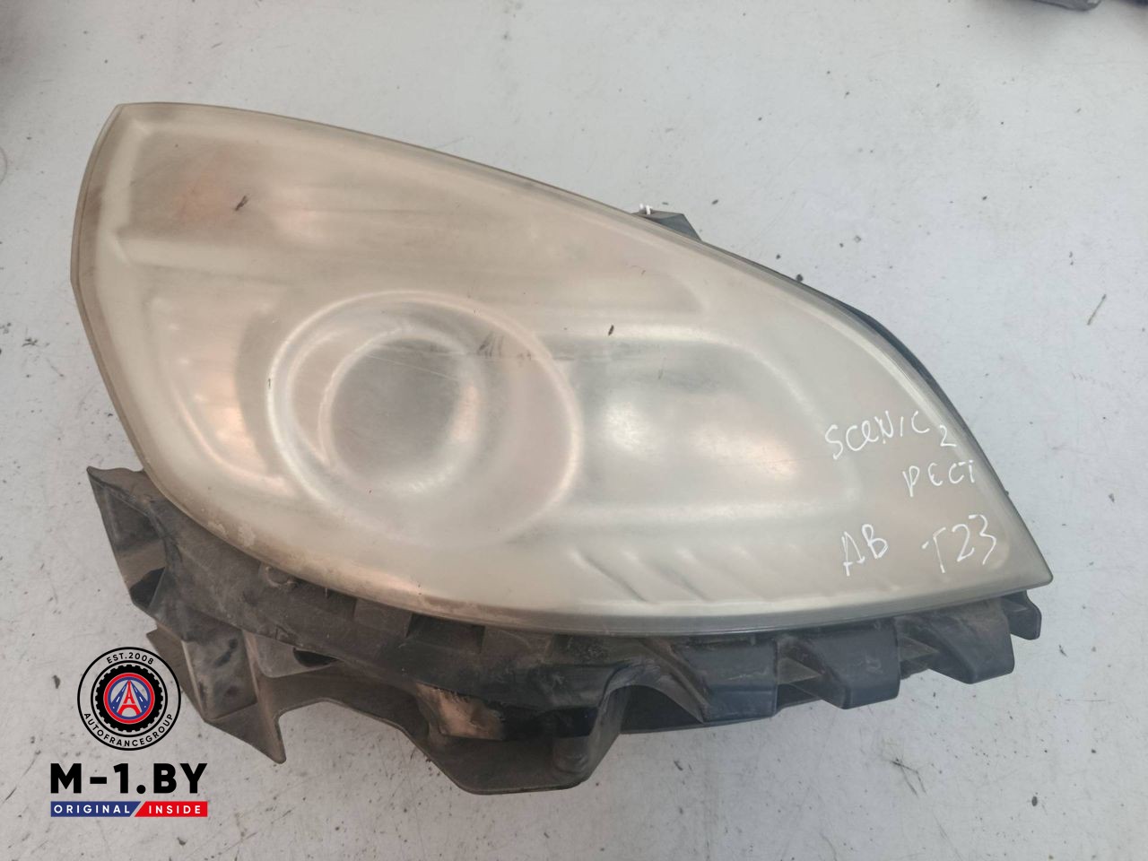 фара правая Renault Scenic 2 поколение [рестайлинг] (2006 - 2010)