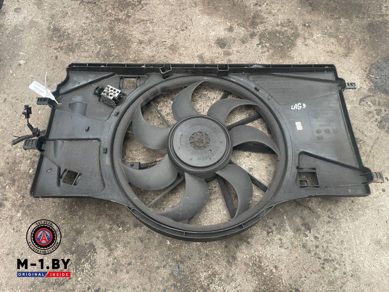 вентилятор радиатора Renault Laguna 3 поколение (2007 - 2012), 3135103805