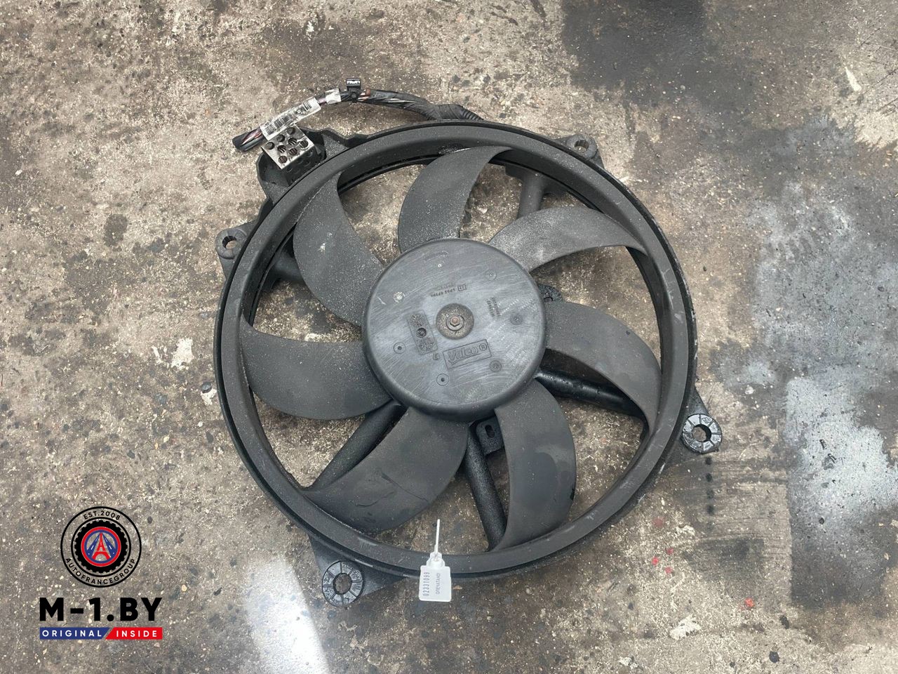 вентилятор радиатора Renault Scenic 3 поколение (2009 - 2012), 214810898R