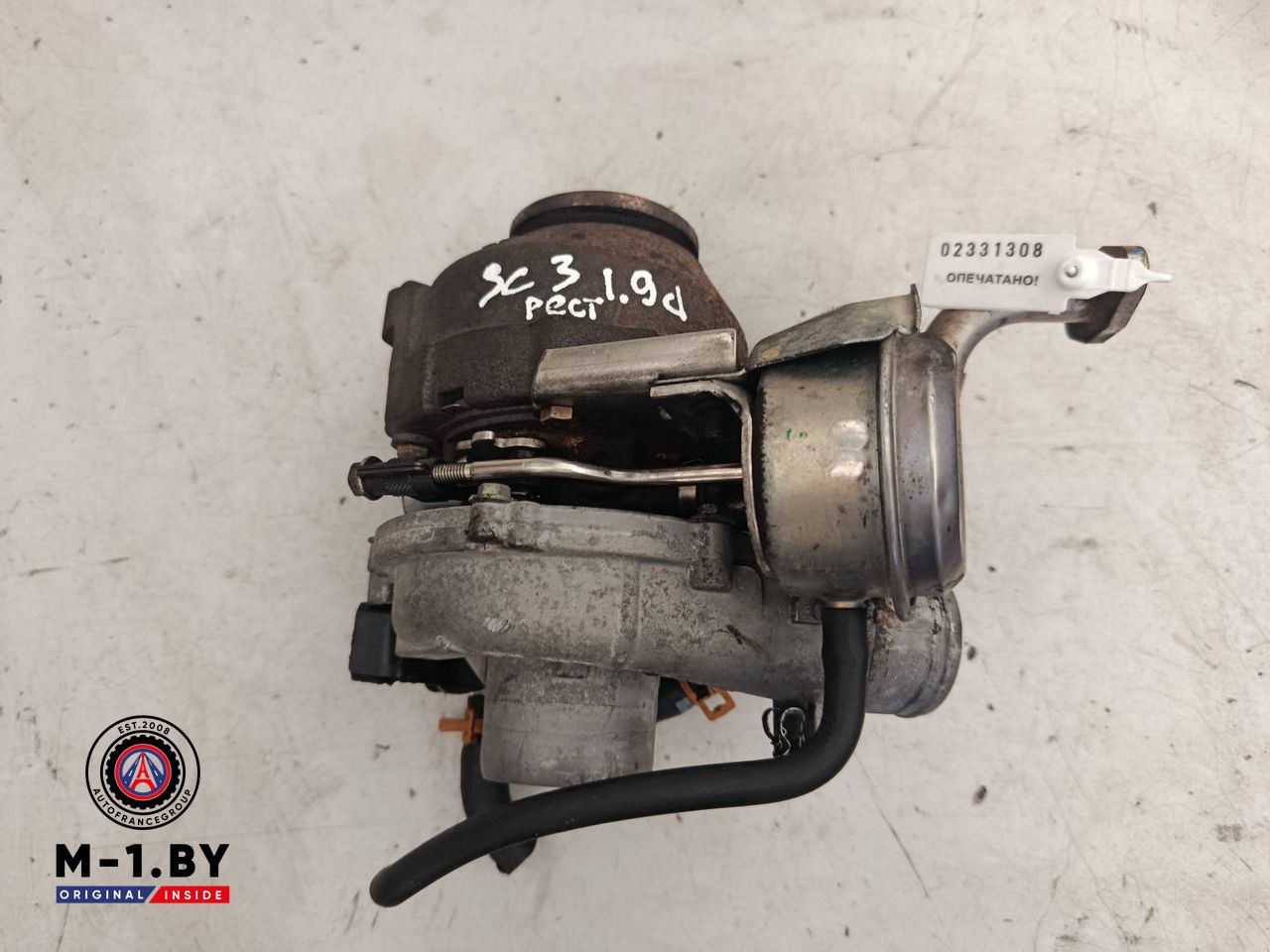 турбина Renault Scenic 3 поколение (2009 - 2012), 8200398585