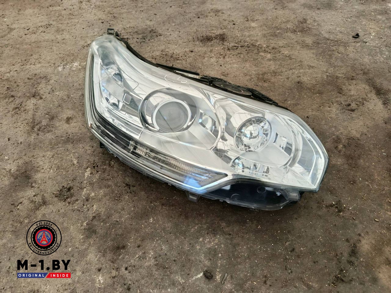 фара правая Citroen C5 2 поколение 2008, 9684845080